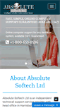 Mobile Screenshot of absolutesoftech.com